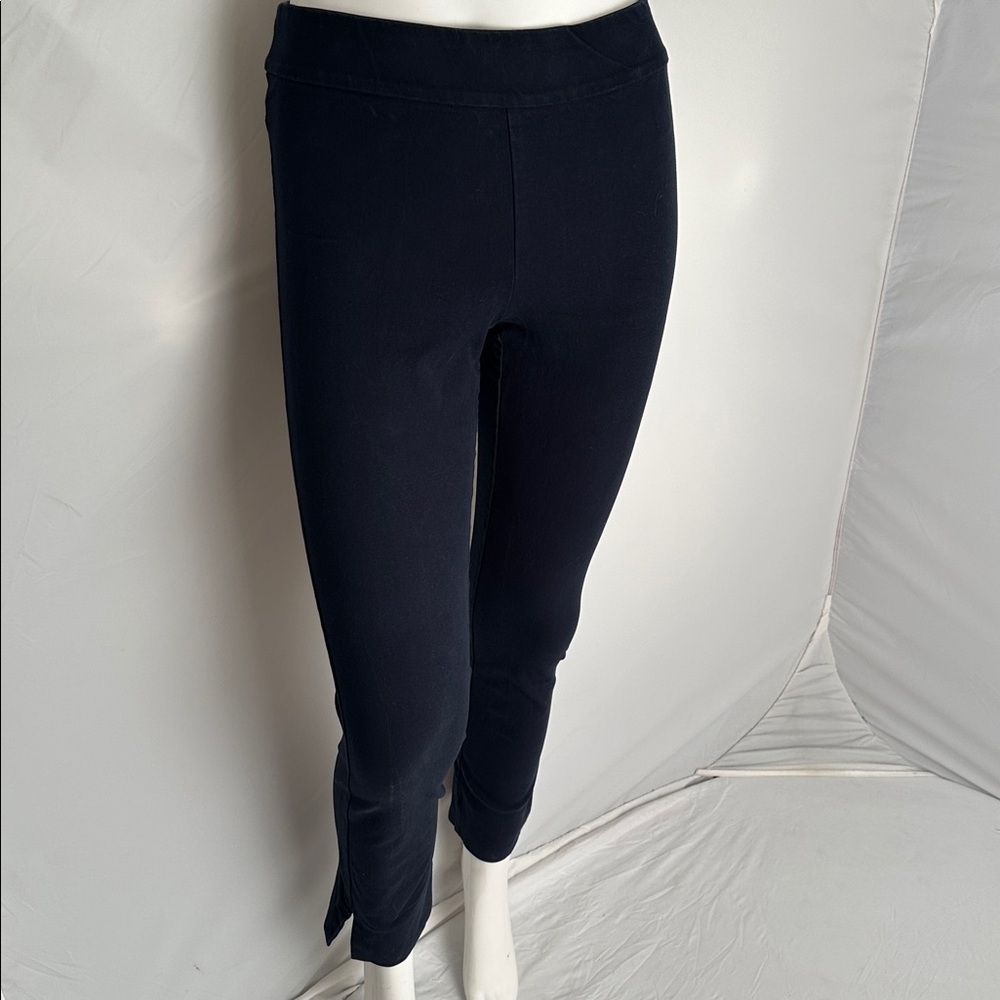 Lilly Pulitzer Merrin high rise bi-stretch navy blue cropped pants